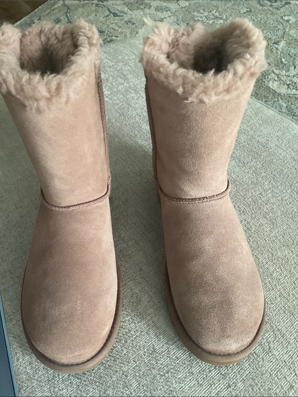 UGG Mini Bailey Bow II Winter Boots Brown
